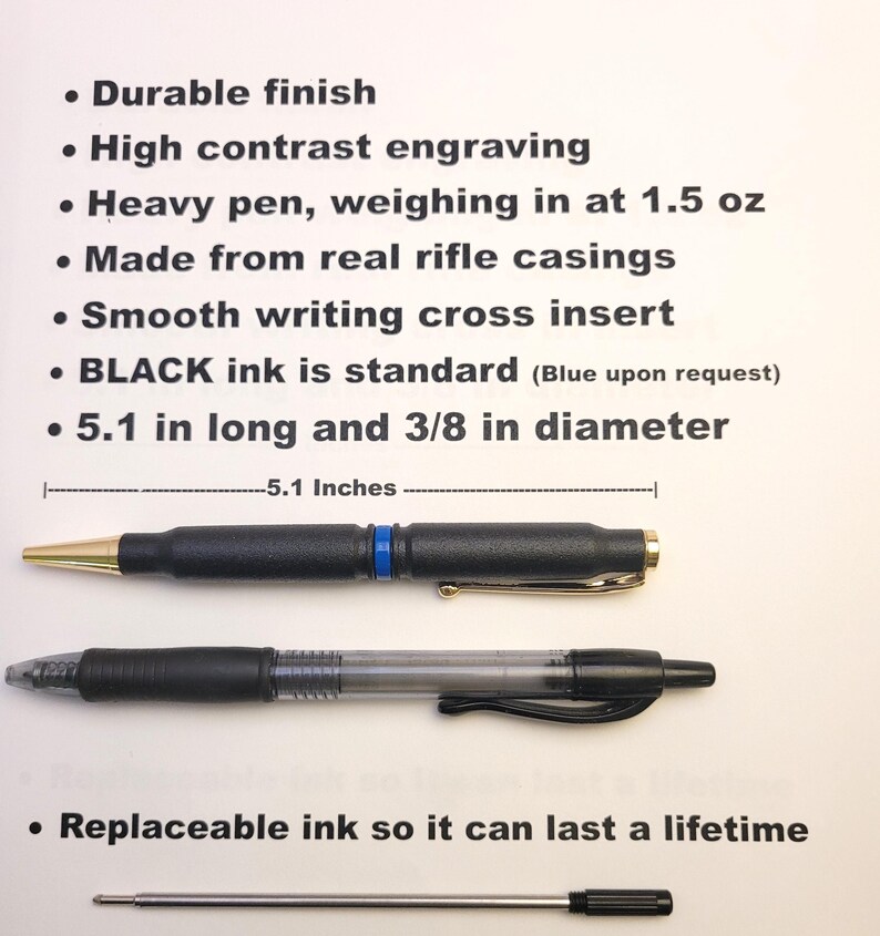 308 Caliber bullet pen set 2nd Amendment and "We The People" |Christmas Stocking stuffer for men | gift for men | Gun Gift | free people wtp 画像 8