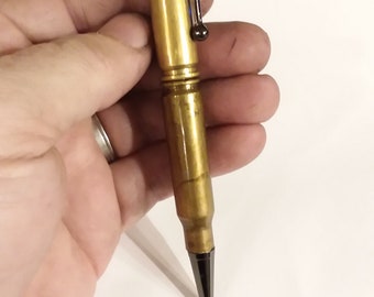 Natural Patina Bullet Pen -  |  Christmas stocking stuffer gift for men