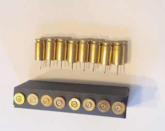 9mm Bullet Casing Brass Tacks pushpins