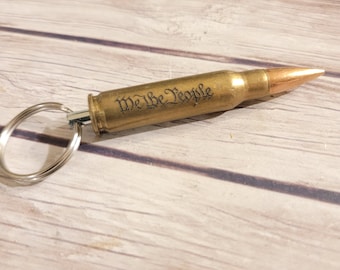We The People 308 small caliber bullet bottle opener Keychains (from 1-10 openers)  Christmas Stocking stuffer gift for men wtp