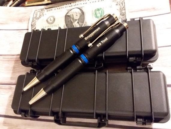 Thin Blue Line 308 cal bullet pen | Police Officer Gifts | Sheriff | Deputy | LEO | Free Engraving | Fathers day  gift for men tbl