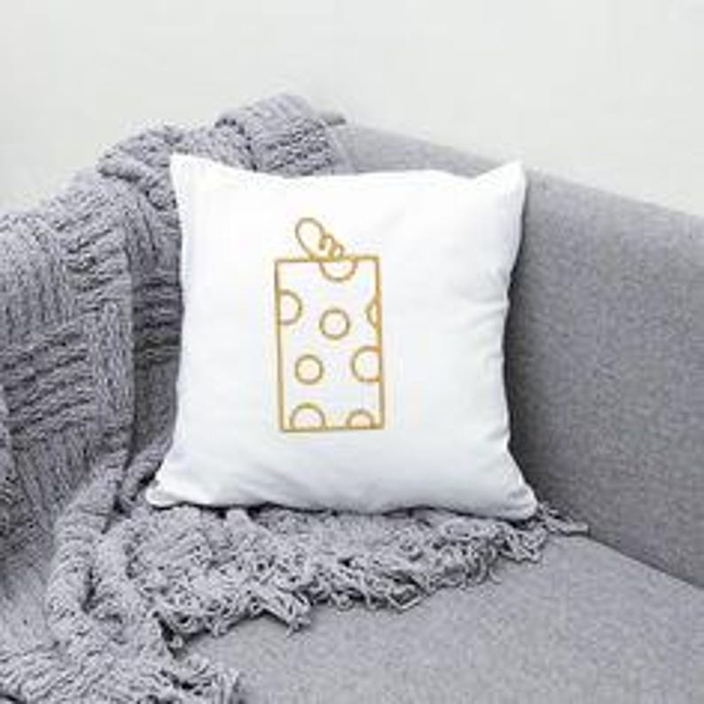 Gift Box Outline Machine Embroidery Design, Instant Download Digital ...