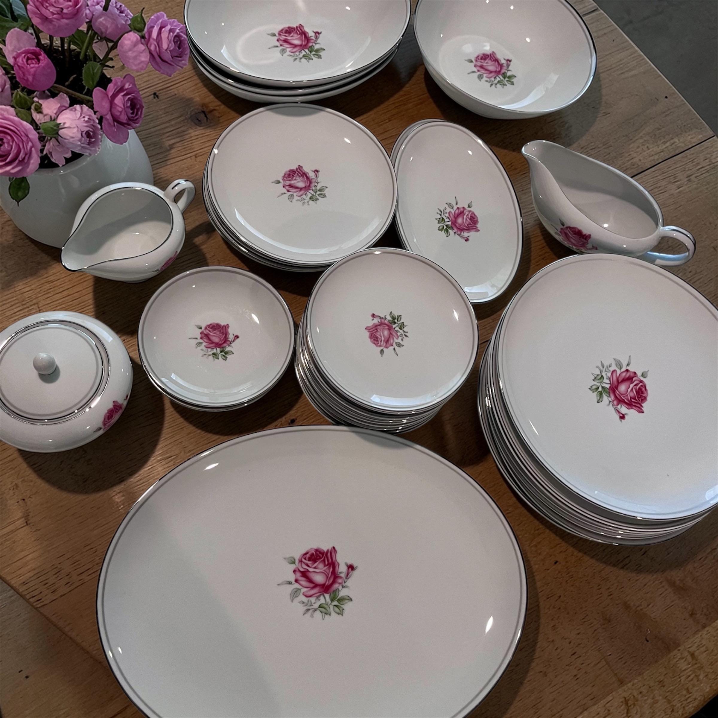 Rose china japan - Etsy 日本
