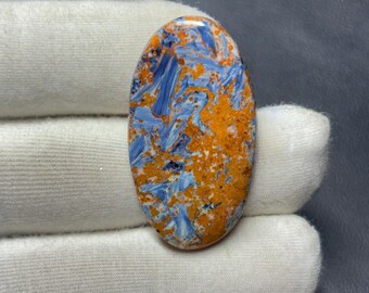 Pietersite Cabochon: Hand Polished Loose Gemstone for Jewelry 36X20X5 M29ct .