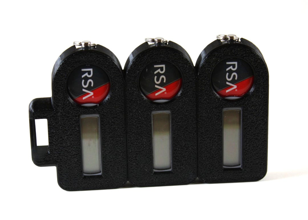 Weather Resistant 3 RSA Token Holder - Etsy