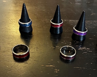 8 mm Harzkanalringe - Mehrere Farben erhältlich