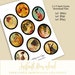 Art Deco Tags Printable Stickers Digital Collage Sheet Hang - Etsy