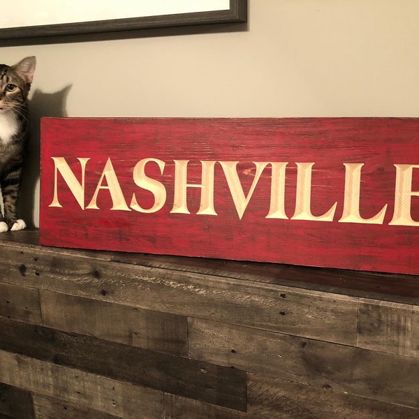 Nashville Signs Etsy
