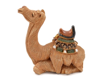 Vintage Artesania Rinconada Camel Figurine - #64 - Uruguay Animal - Hand Crafted Ceramic - Retired Design