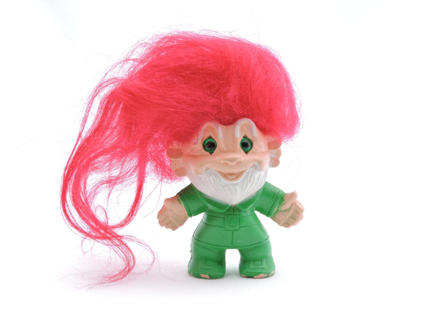 Vintage 1960s ChunkOLuck Leprechaun Troll Doll Original Etsy