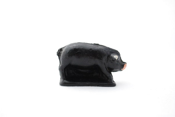 black pig toy
