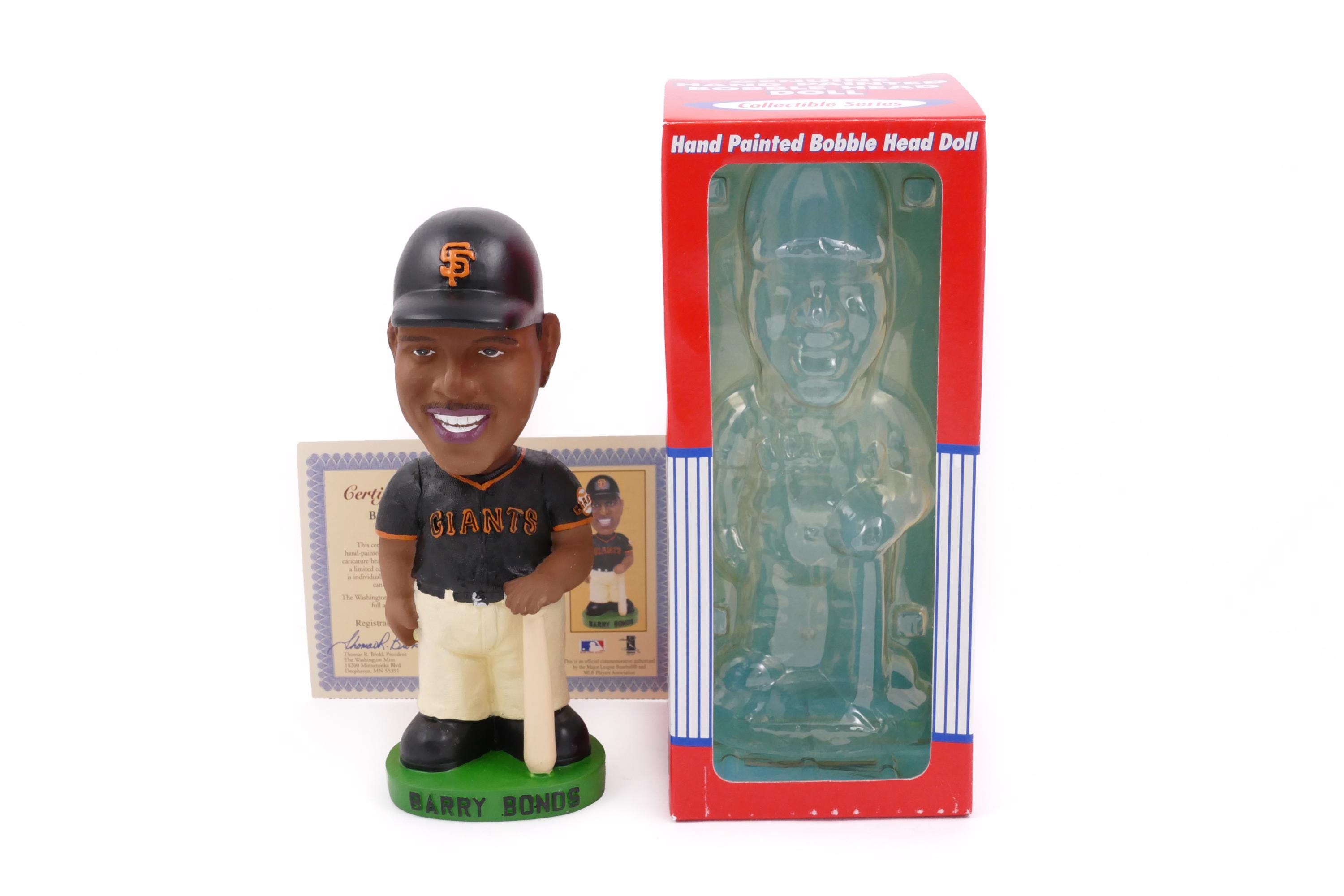 バリー・ボンズ ボブルヘッド フィギュアbobble head バリー・ボンズ ボブルヘッド フィギュア セット - メルカリ