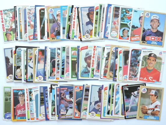 Chicago White Sox Baseball Cards 100 Card Assortment