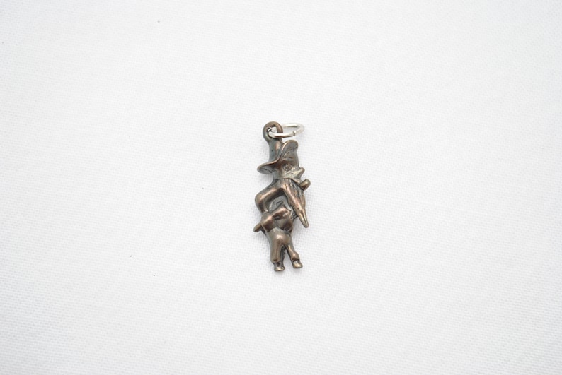 1960/'s Gold Miner Charm Western Theme Vintage Old West Prospector Charm Travel Souvenir Sterling Silver
