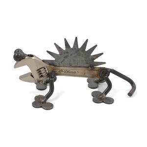 Vintage Crescent Wrench Lizard Creature - Recycled Scrap Metal - Steampunk Art