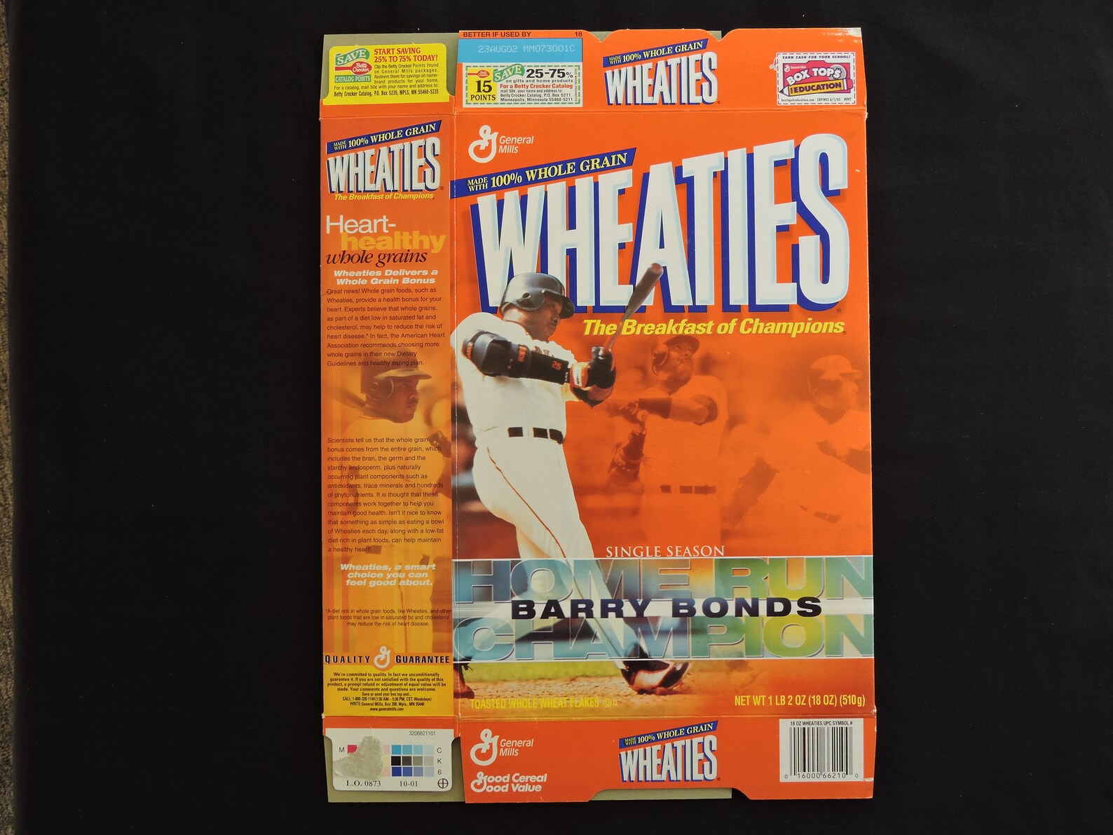 Lot of 2 Vintage 2001 Barry Bonds Single Season Home Run Etsy