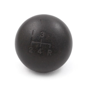 Antique 4 Speed Manual Gear Shift Knob - Vintage Black Bakelite Shifter Accessory