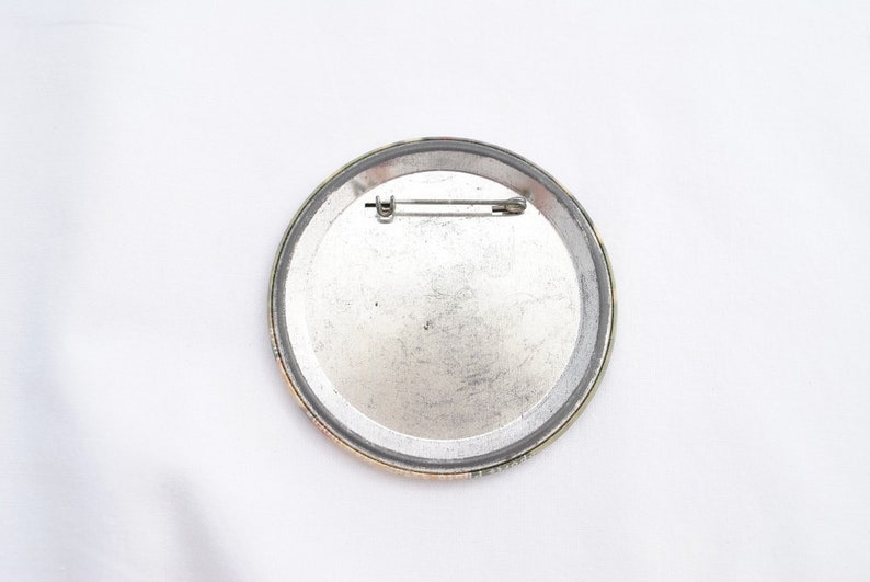Large 3 Photo Badge Major League Baseball Souvenir Pin Vintage 1978 Monte Irvin San Francisco Giants Hall of Fame Pinback Button