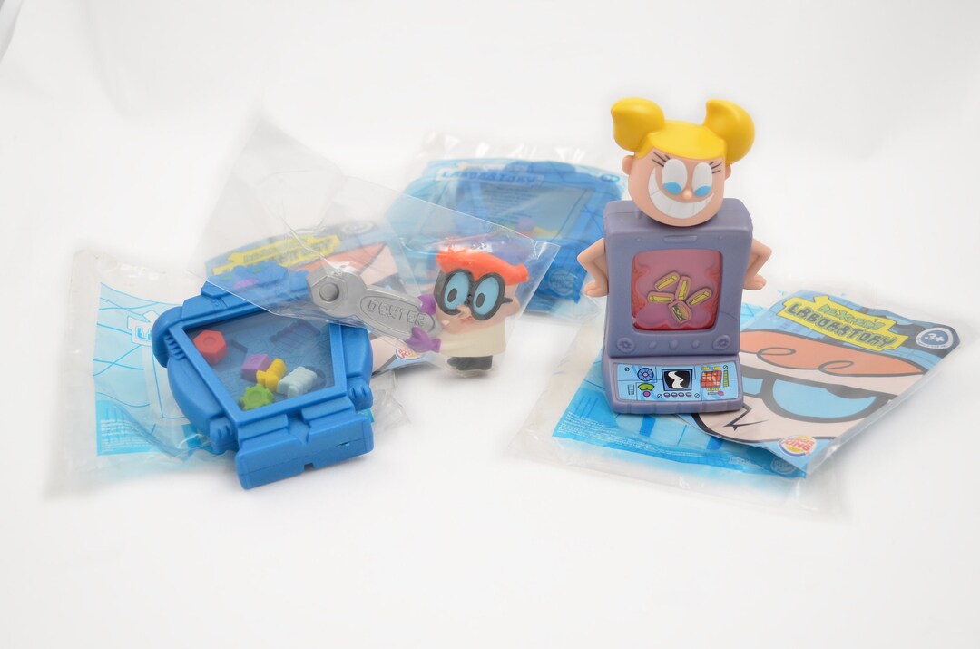 Vintage Dexter's Laboratory Burger King Toys Robo Repair Etsy
