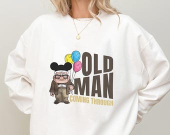 Carl Disney Up Png Old Man Coming Through Png Disney Dad PNG Old Man Disney PNG Disney World PNG Digital Download