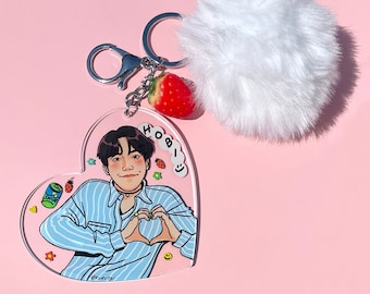 Berry Berry J-Hope BTS Keychain