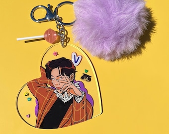 TaeTae V BTS Keychain