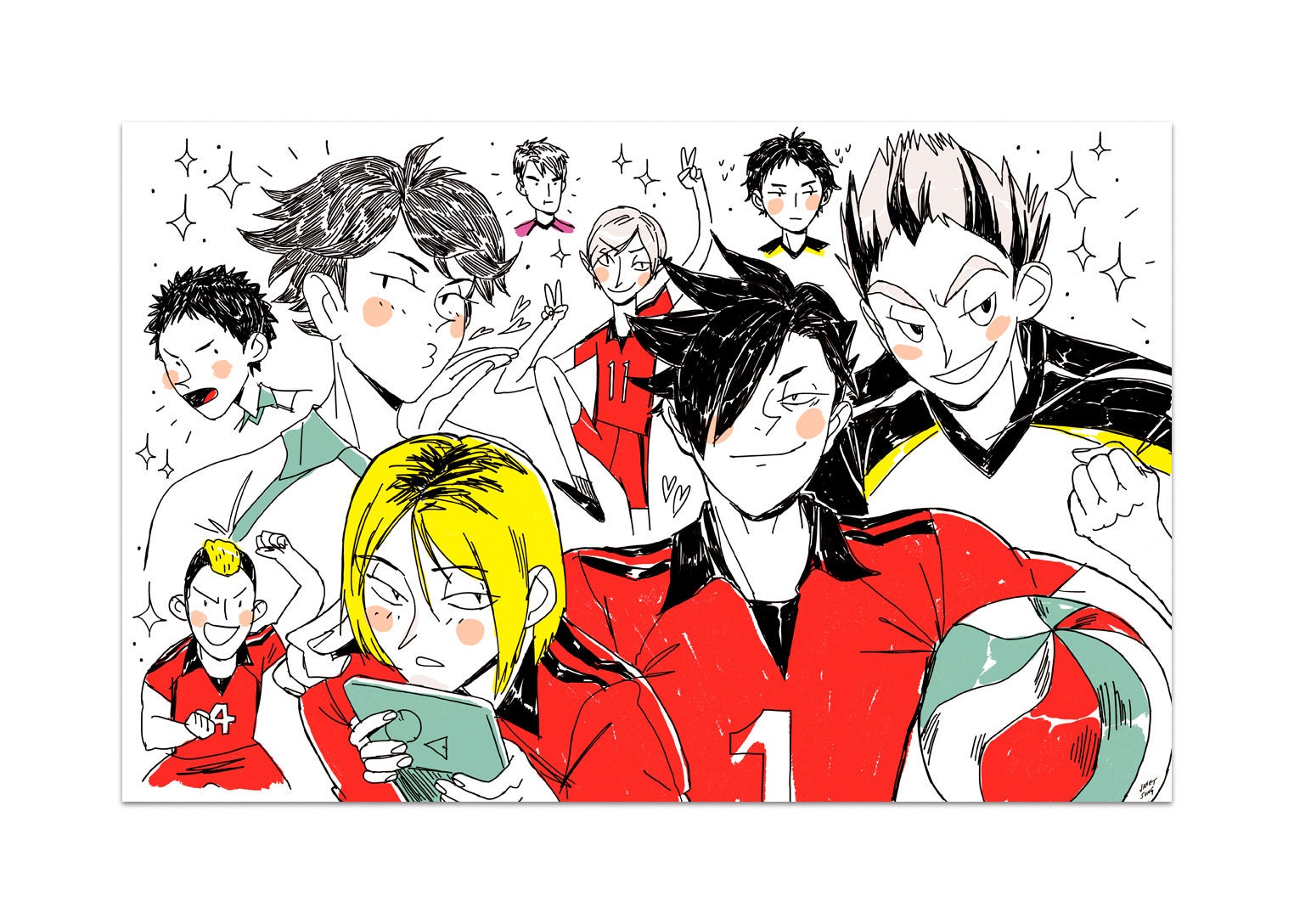 Rivals Print (Haikyuu!!)