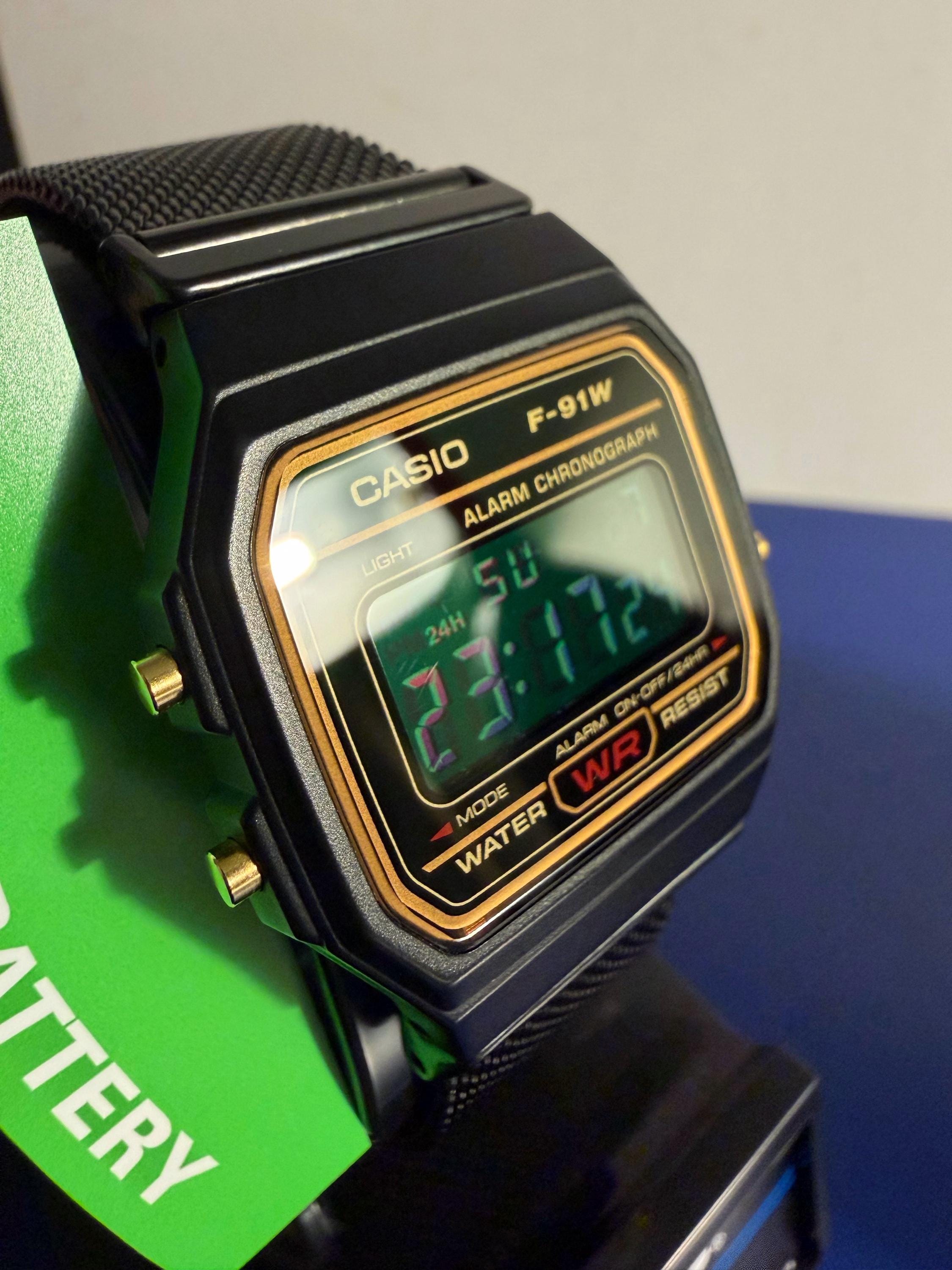 Casio F91WG-9 – Custom Mod - Etsy