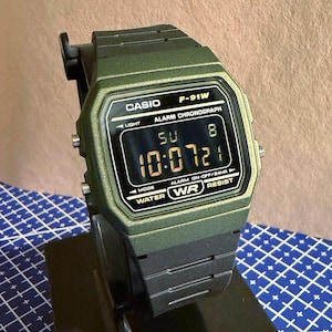 Casio F91WM-3A – Negative Display Mod