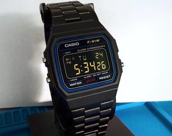 Casio F91WM – Blacked Mod