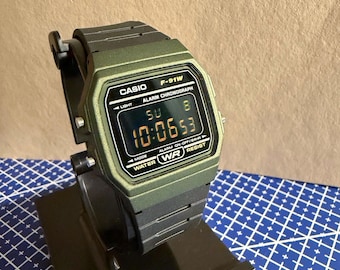 Casio F91WM-3A – Negative Display Mod