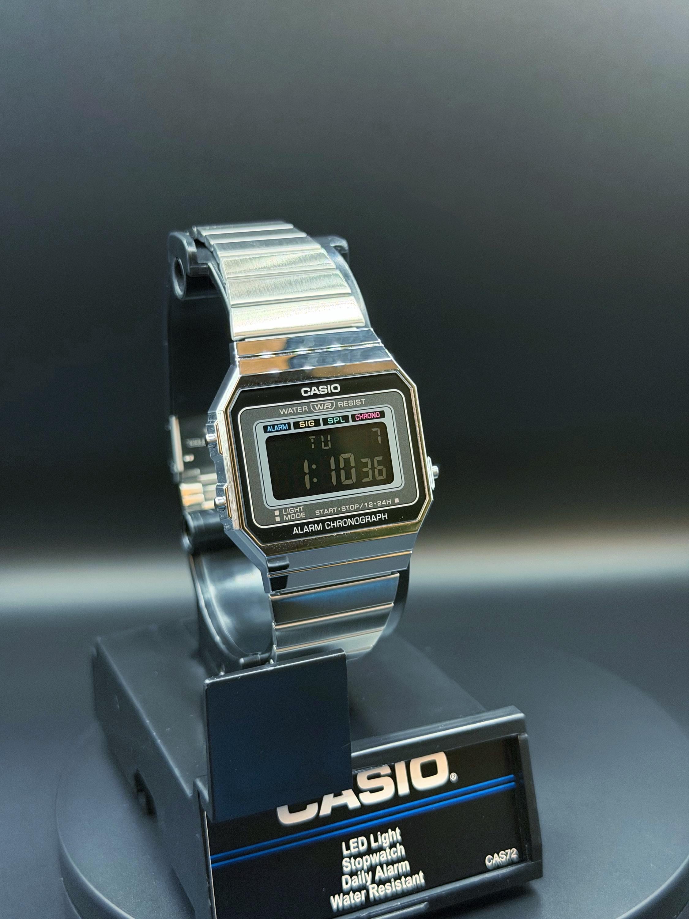 Casio A700W-1A – Custom Mod (negative Display) - Etsy