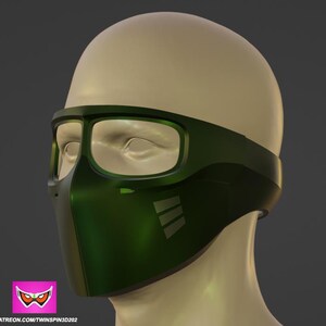 Ny Goblinmask STL Cosplay Spider-Man 3 bild 7