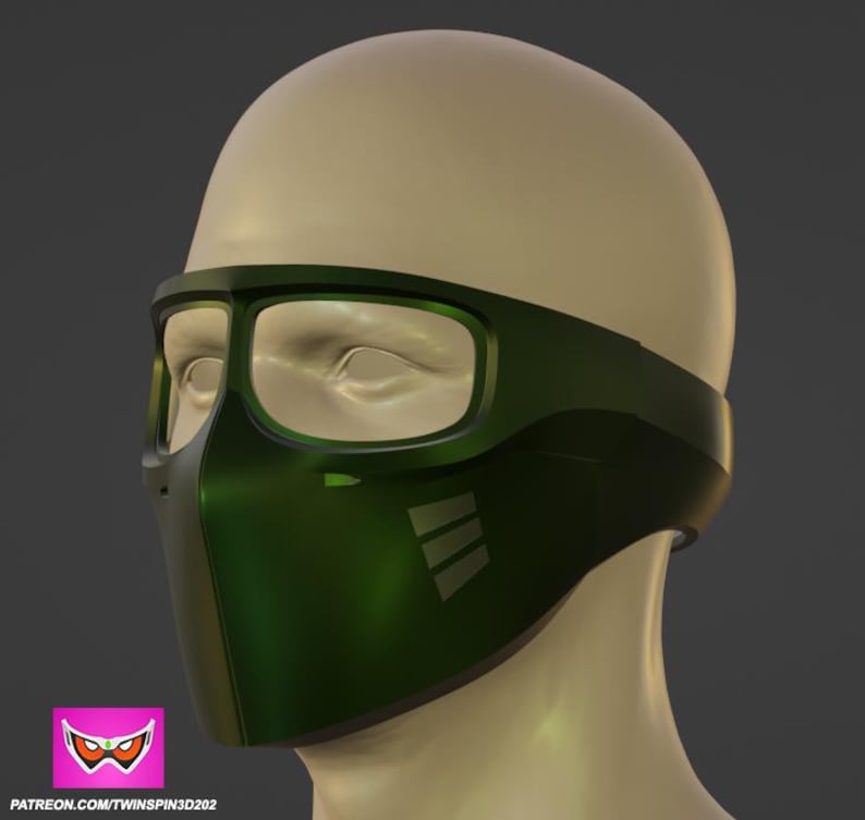 Ny Goblinmask STL Cosplay Spider-Man 3 bild 7