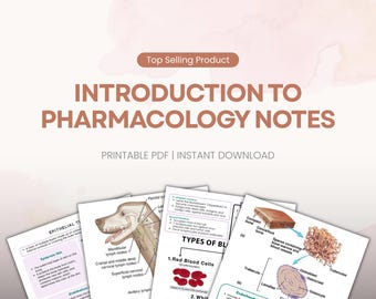 Introduktion till farmakologi, anteckningar, veterinärmedicinska lektioner, studieguide, veterinärtekniker, veterinärstudenter, djurskötsel, veterinärgranskare