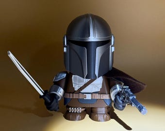 Star War Mando Chunkable 3D Printed collectable/toy