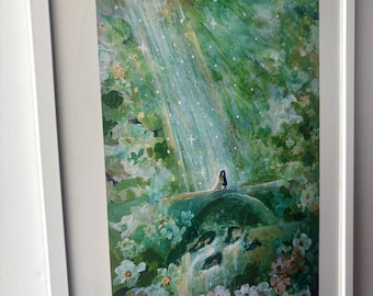 Celestial Bloom (PRINT - FRAMED)