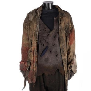 Freedy Vs Jason Cosplay Costume, Handmade Halloween Outfit With Coat,Jumper and trousers