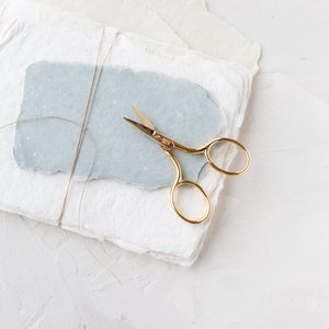 24k Gold-Plated Mini Italian Scissors • 2-5/8&quot;