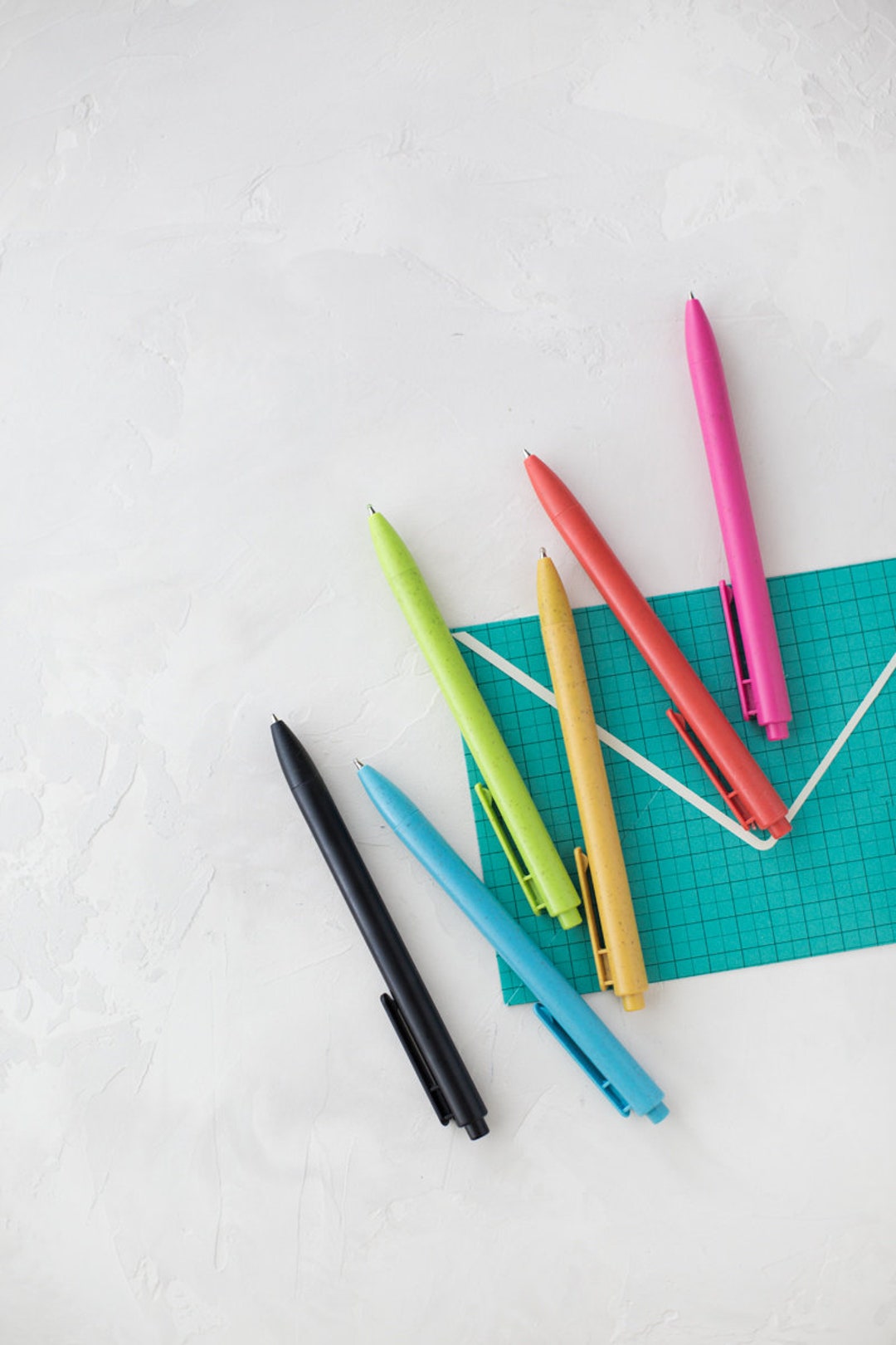 Bold Bright Speckle Colored Ink Pen Set Black Blue Green Etsy 日本 メッセージステッカー be bold be bright be you!