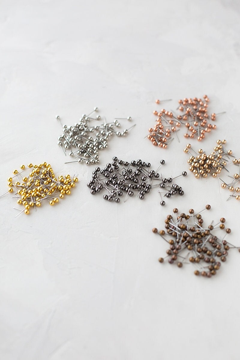 Rose Gold/silver Safety Pin, 55mm Decorative Pins, 20pcs Push Pins