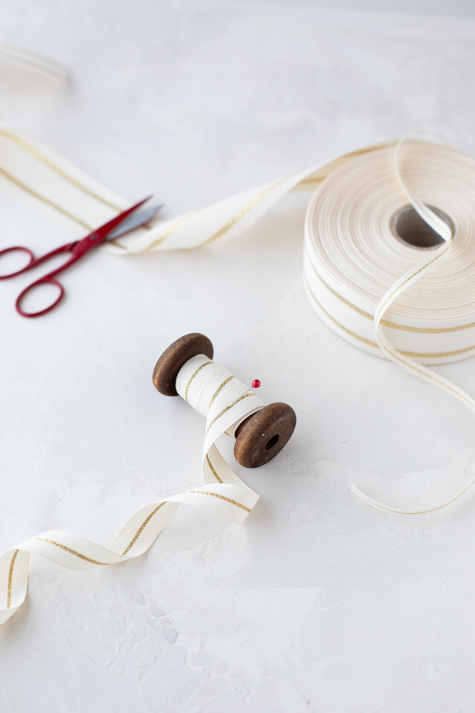 Metallic Line Wood Spool 1/4 Metallic Line Wood Spool 1/4