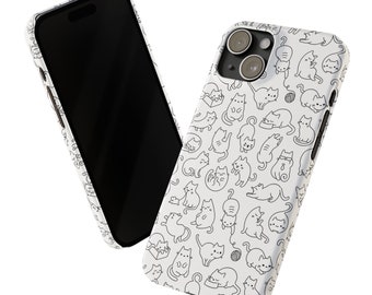 cat phone case kawaii phone case iPhone 15 Pro case Designer Phone Case pet phone case iphone 10 case PC0010