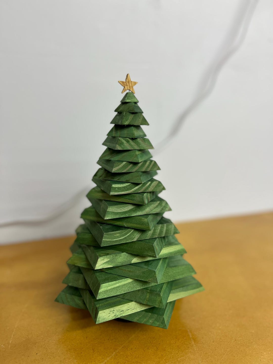 Handcrafted 12" Tabletop Christmas Tree With a Removable Star - Etsy