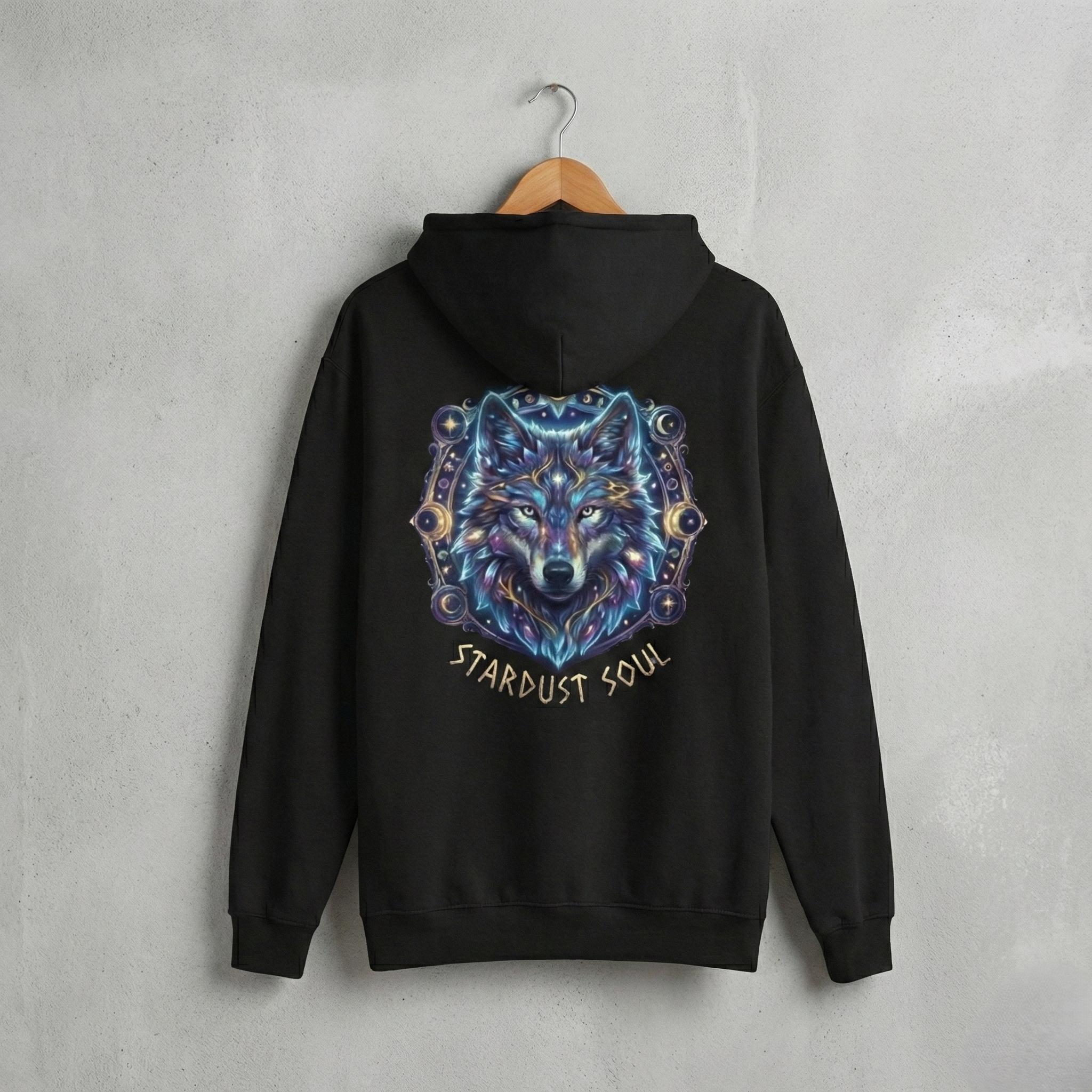 Stardust Galaxy Husky Hood Stardust Unisex Zip-Up Hoodie | iEDM main image 3