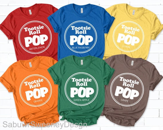 Tootsie Roll Costumes Candy Group Costume Tee Tootsie Roll - Etsy