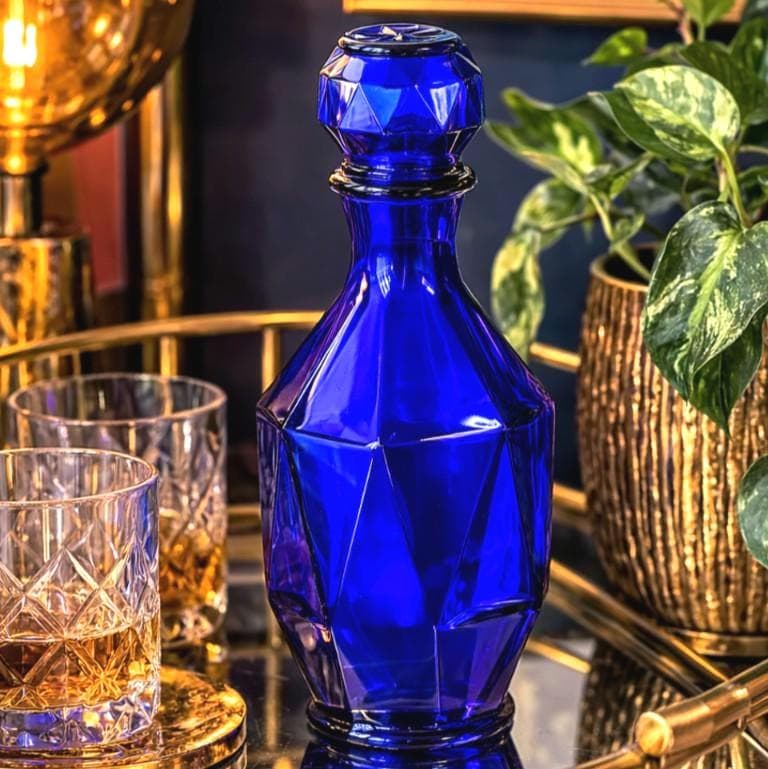 Mcm Decanter Blue - Etsy