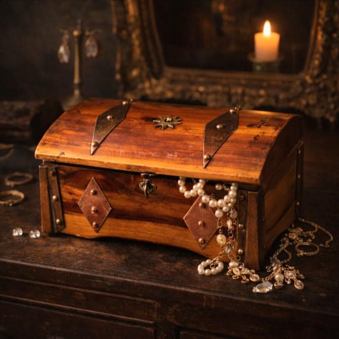 Antique Cedar Box - Etsy