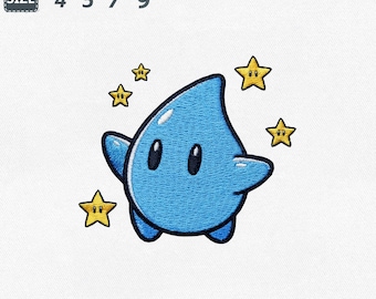 Descargar diseño de bordado de Lumas Super Mario Galaxy