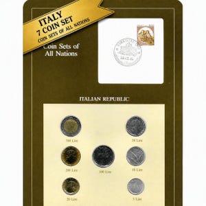 Coins Sets of All Nations - Etsy